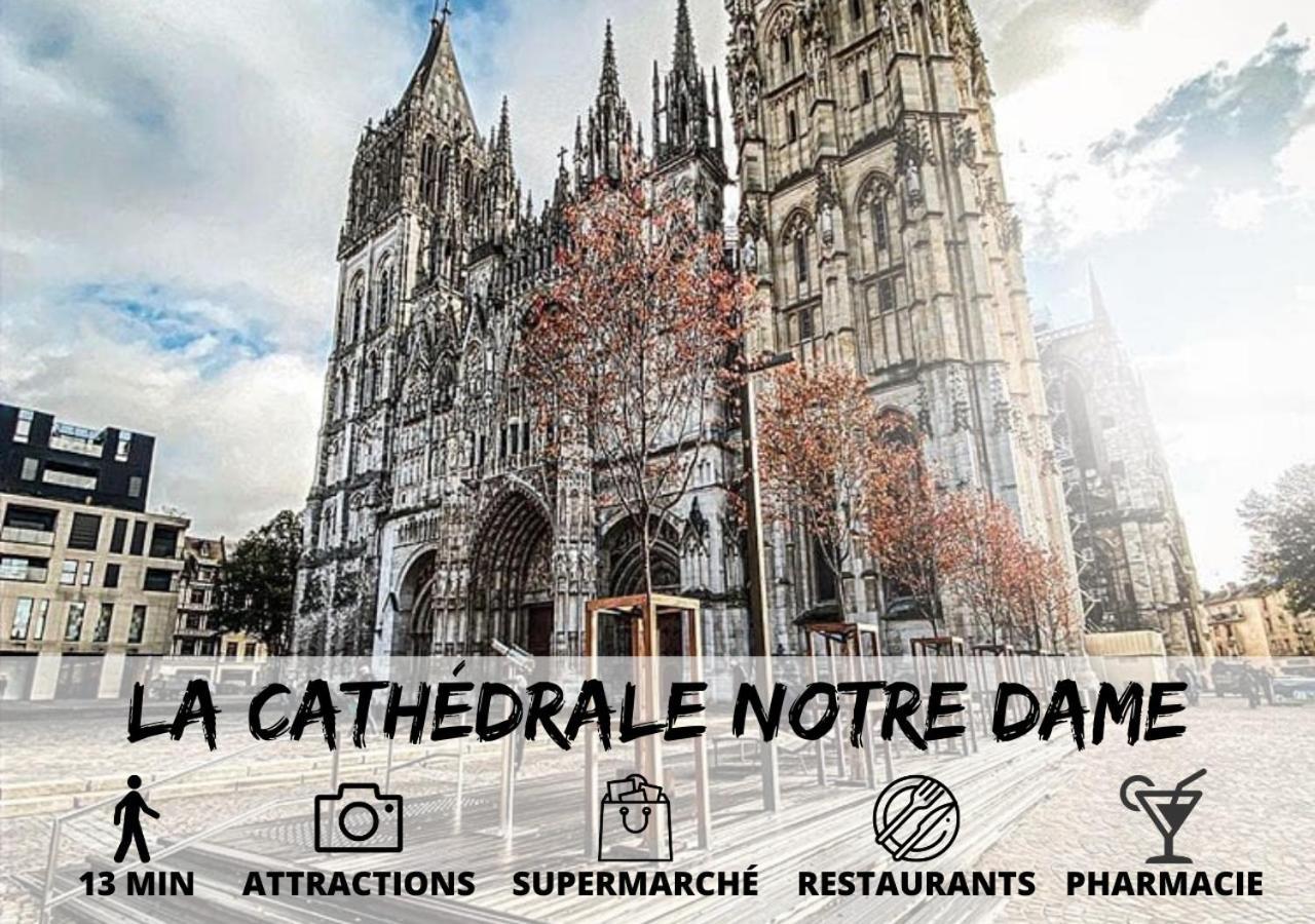 Cosy'Appart - La Cauchoise Apartman Rouen Kültér fotó